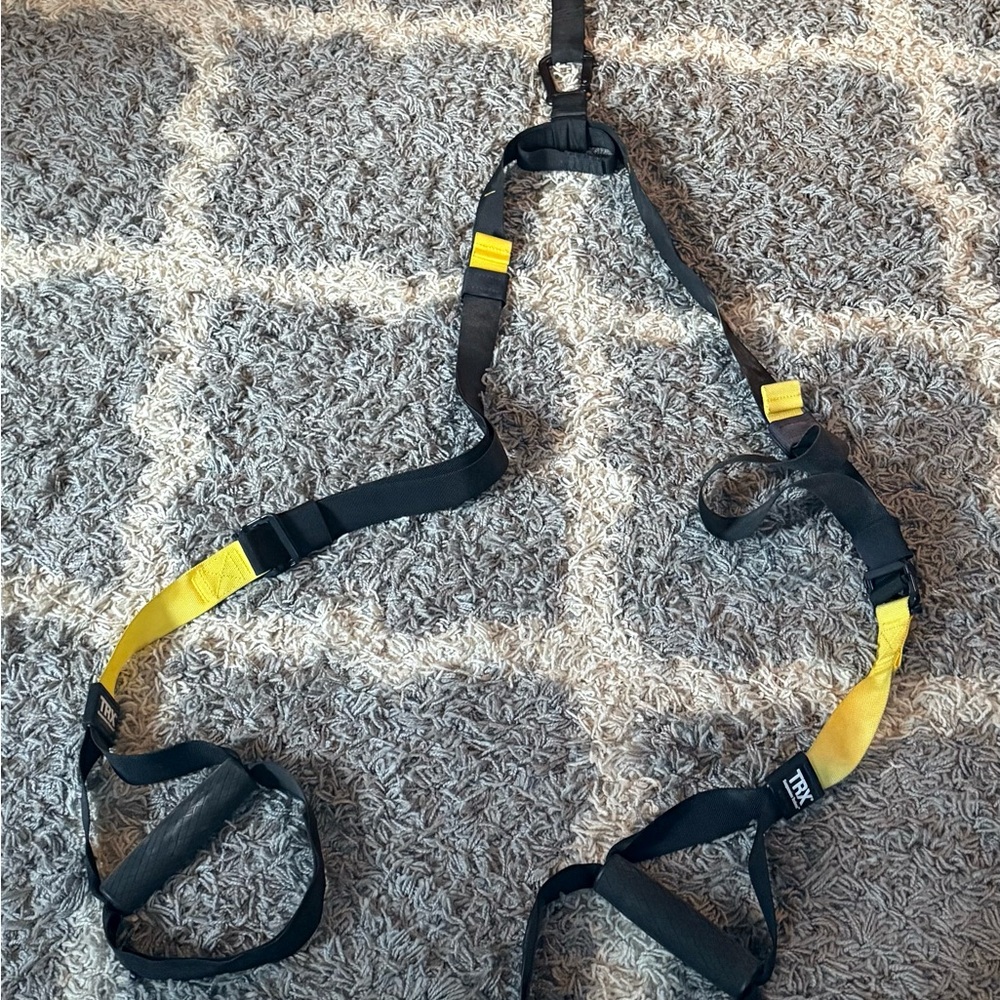TRX Black and Yellow Suspension Trainer